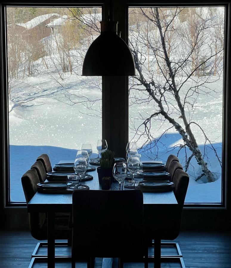 Brand New Cabin On The Sunny Side Of Gaustatoppen With A Great View Tuddal ภายนอก รูปภาพ