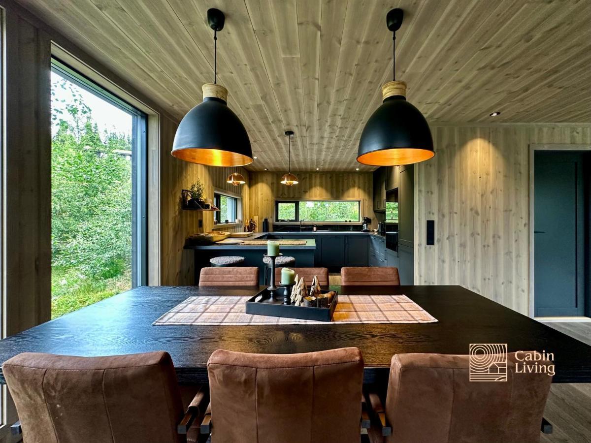 Brand New Cabin On The Sunny Side Of Gaustatoppen With A Great View Tuddal ภายนอก รูปภาพ