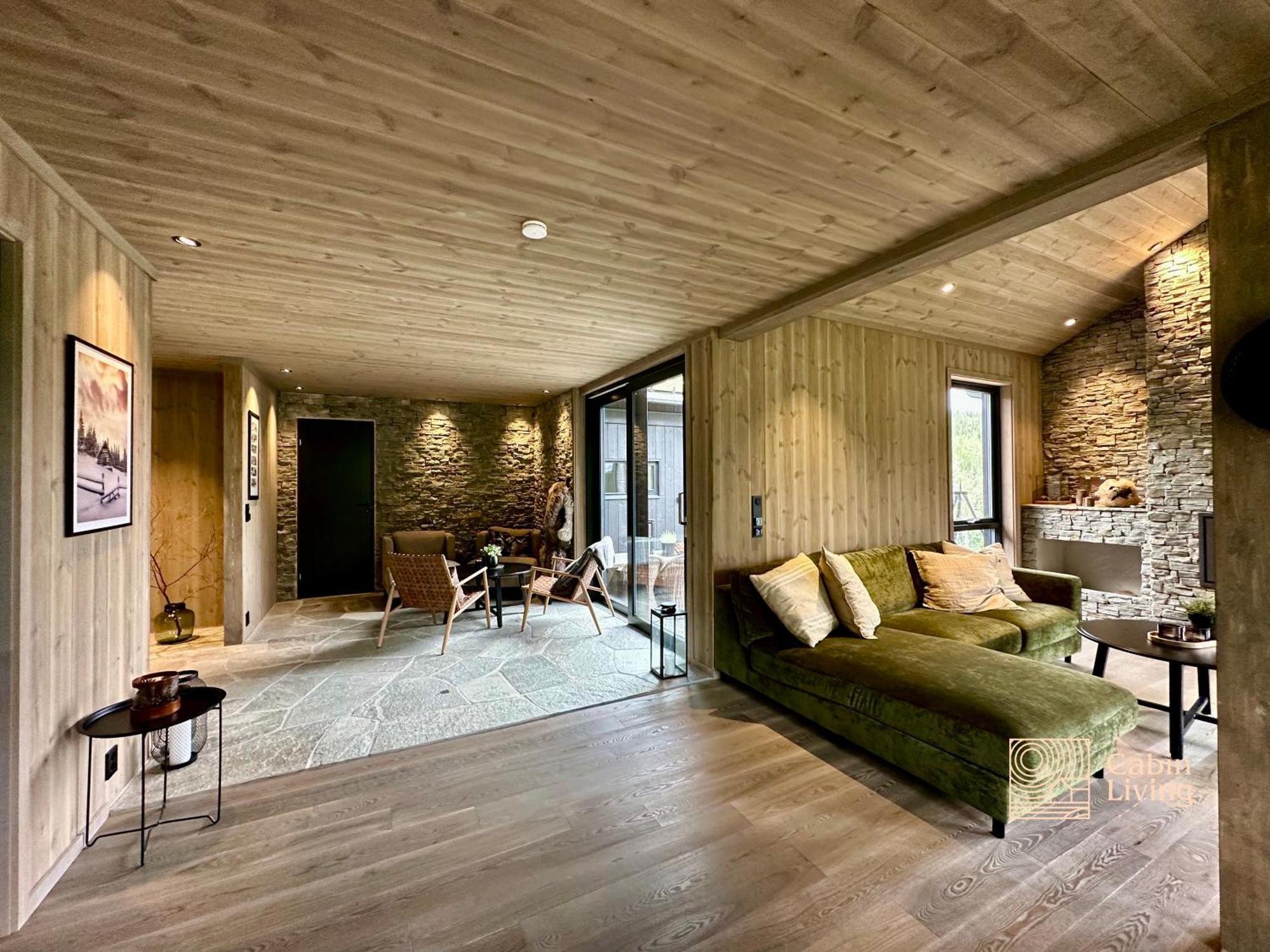 Brand New Cabin On The Sunny Side Of Gaustatoppen With A Great View Tuddal ภายนอก รูปภาพ