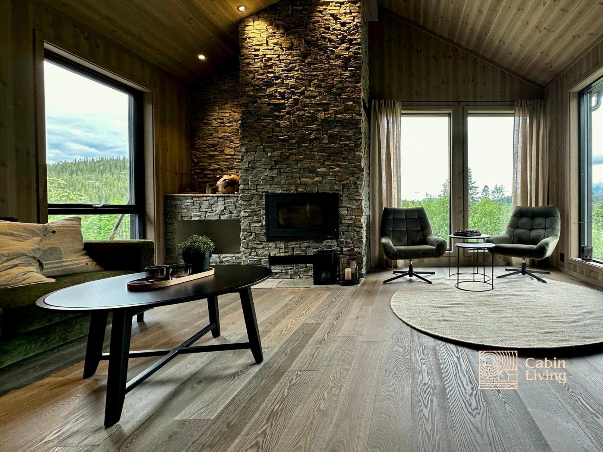 Brand New Cabin On The Sunny Side Of Gaustatoppen With A Great View Tuddal ภายนอก รูปภาพ
