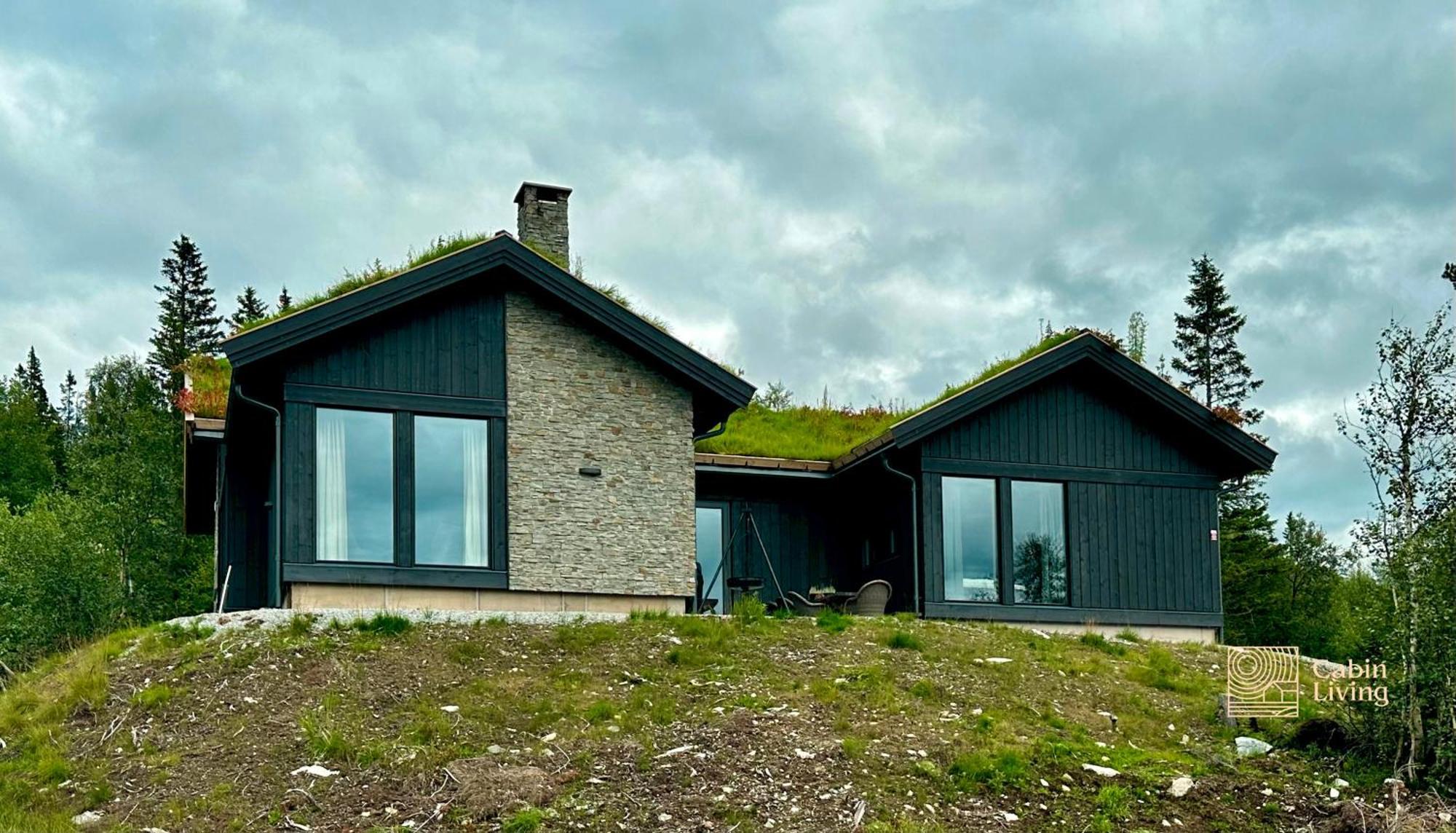 Brand New Cabin On The Sunny Side Of Gaustatoppen With A Great View Tuddal ภายนอก รูปภาพ