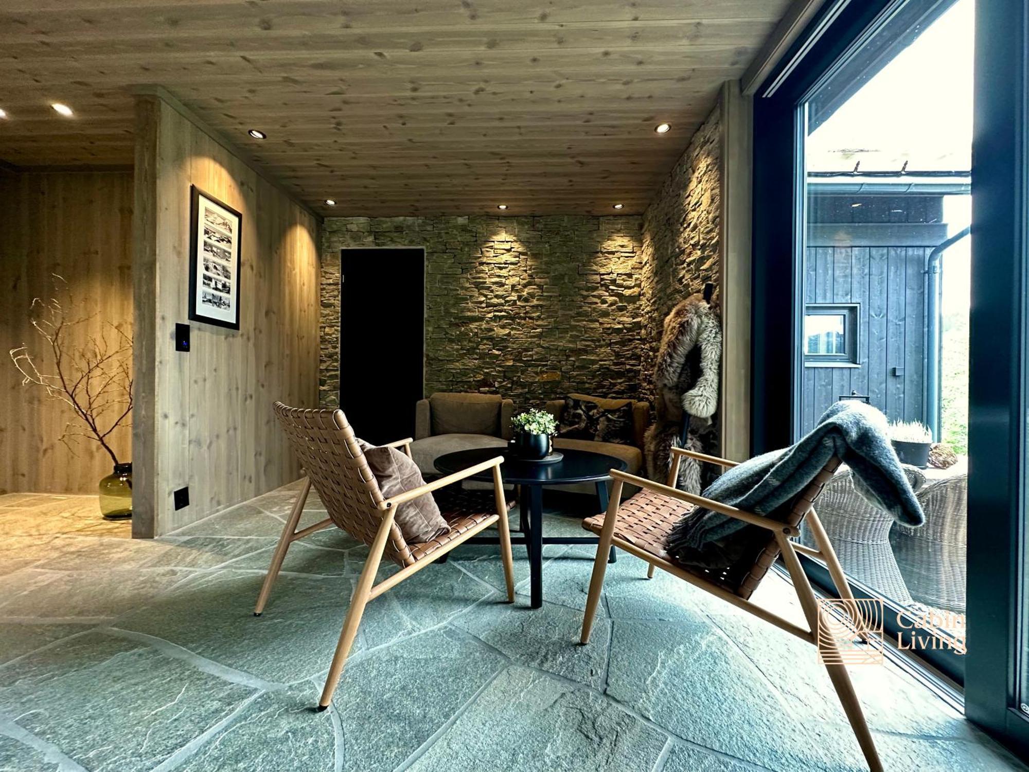Brand New Cabin On The Sunny Side Of Gaustatoppen With A Great View Tuddal ภายนอก รูปภาพ