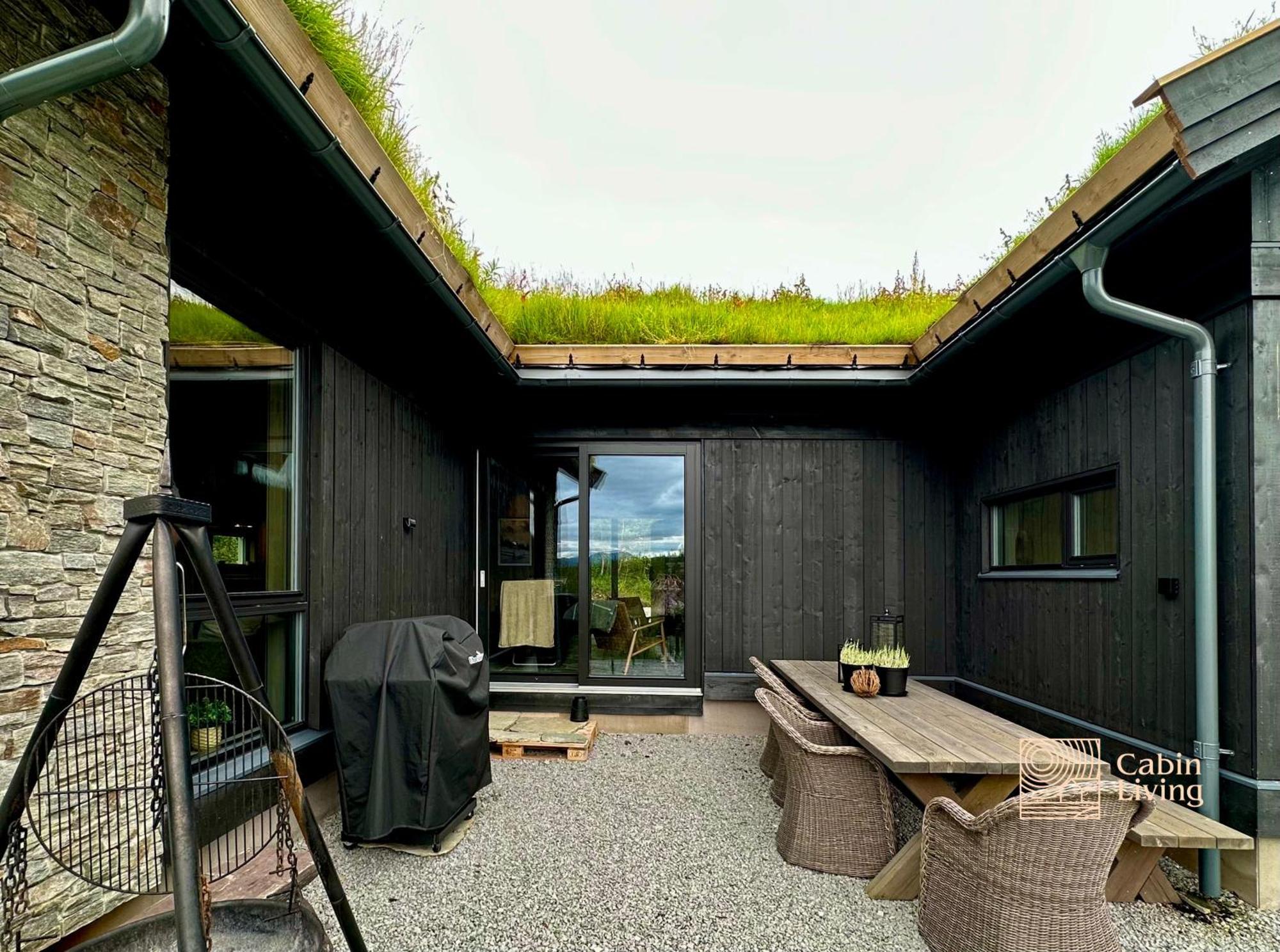 Brand New Cabin On The Sunny Side Of Gaustatoppen With A Great View Tuddal ภายนอก รูปภาพ