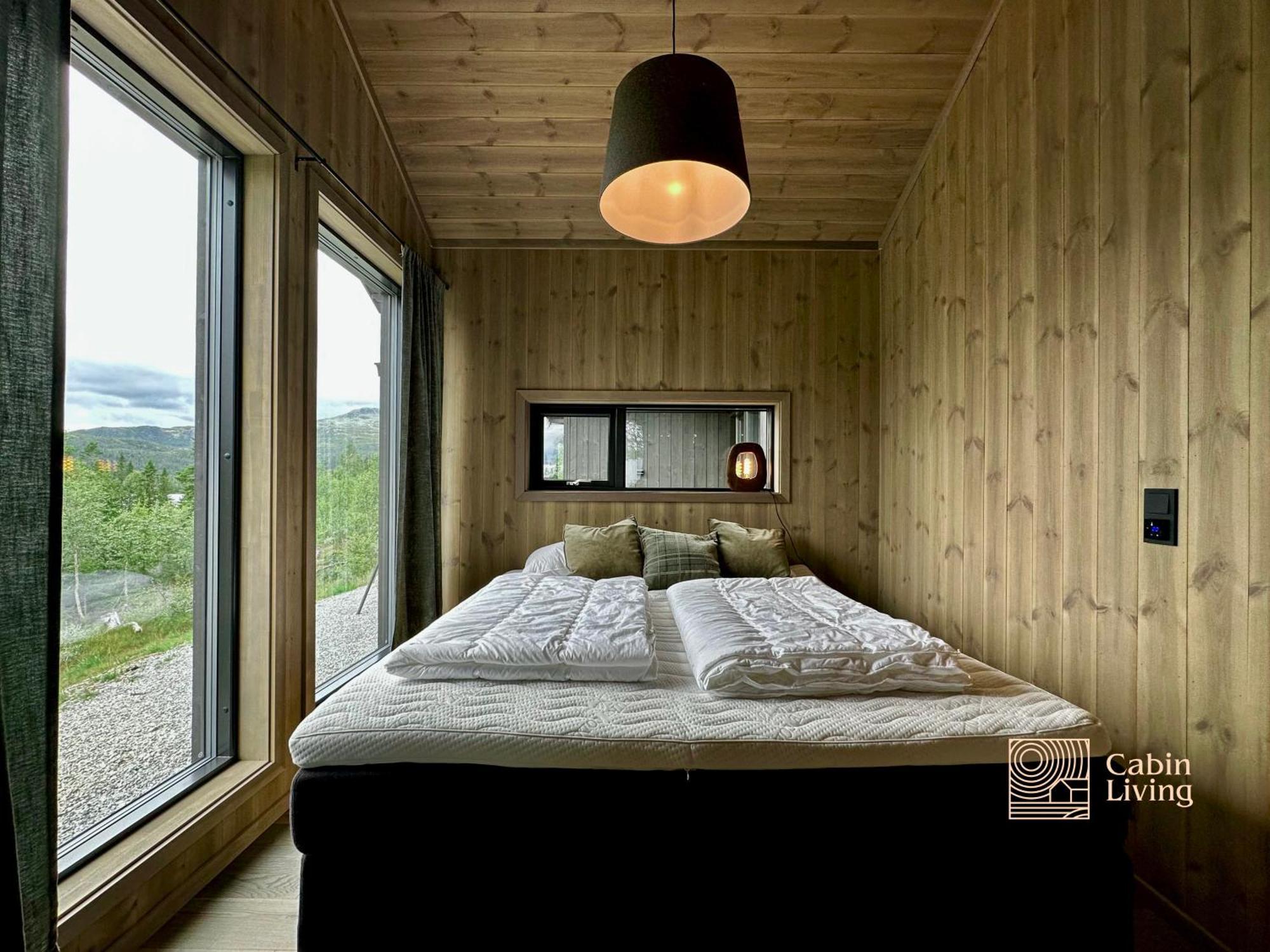 Brand New Cabin On The Sunny Side Of Gaustatoppen With A Great View Tuddal ภายนอก รูปภาพ