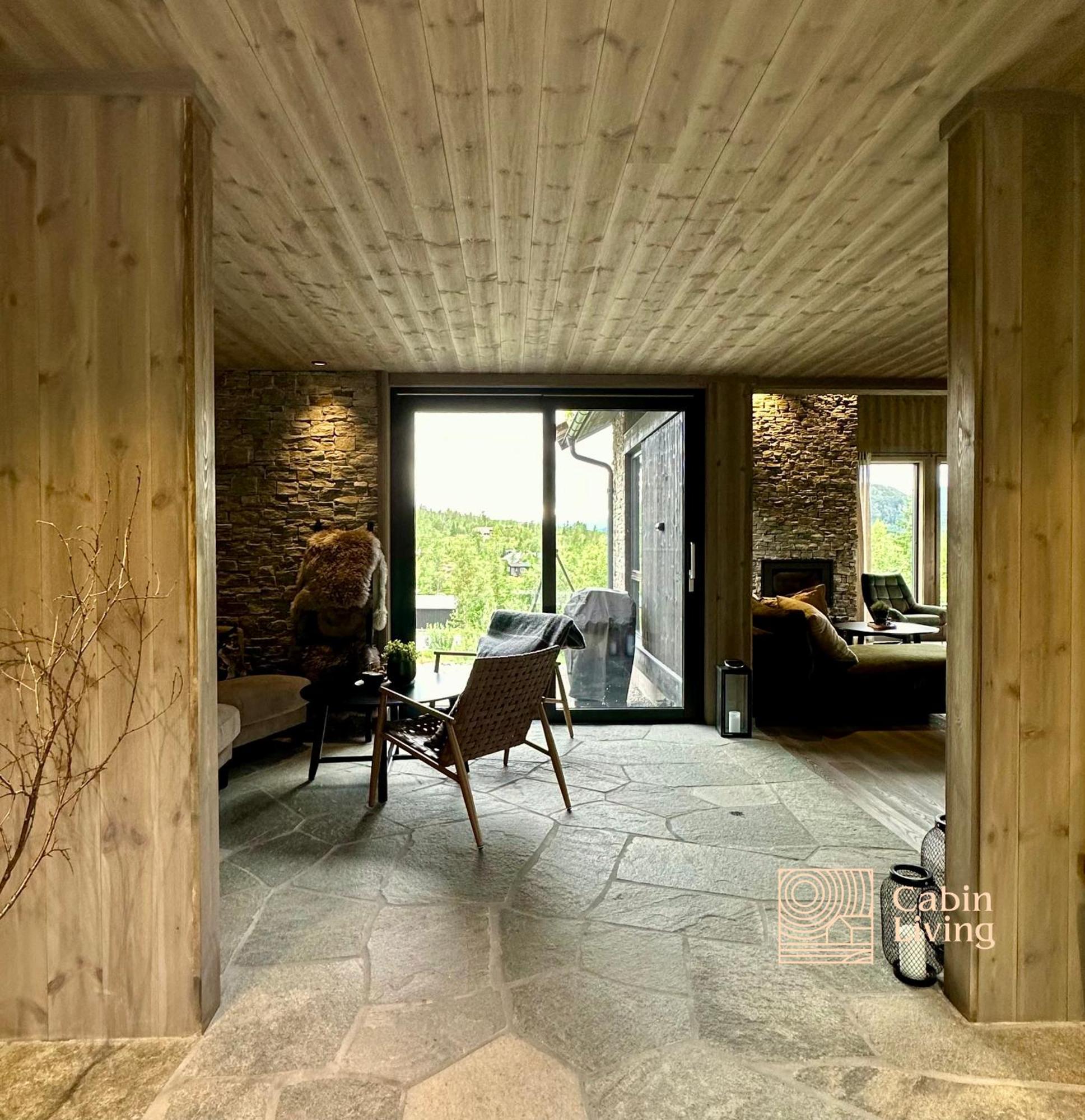 Brand New Cabin On The Sunny Side Of Gaustatoppen With A Great View Tuddal ภายนอก รูปภาพ
